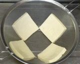 自家製豆腐で薄揚げ作り方2写真