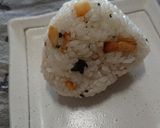 ひと手間で旨！沢庵とわかめのおにぎり作り方5写真