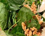 米ステーキハウスの温菜スピナッチサラダ★作り方2写真