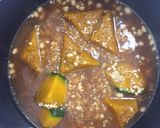 【お肉不使用】カボチャのそぼろ煮作り方2写真