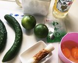 子供も大好ききゅうりの酢の物カボス風味作り方1写真