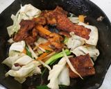 広島風　焼きそば作り方3写真
