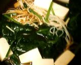 豆腐とほうれん草のあんかけ作り方3写真