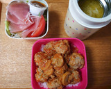 簡単！茹でミートボールのトマトソース和え作り方13写真