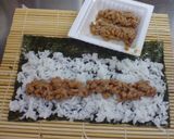 混ぜないでＯＫ☆納豆巻き♪作り方3写真