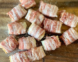 おつまみにも【絹揚げの肉巻きネギ塩ソース作り方4写真
