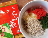 明太子とじゃこの簡単混ぜごはん作り方2写真