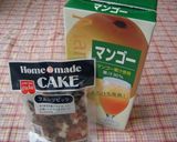 ＨＢマンゴー飲料とドライフルーツの食パン作り方1写真