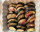 茄子とベーコンのトースターマヨチーズ焼き作り方3写真