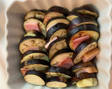 茄子とベーコンのトースターマヨチーズ焼き作り方3写真