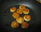 ★ダブルチーズのバター醤油プチいももち★作り方8写真