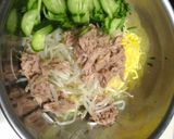 ダイエット中！冷やし中華風サラダ♪作り方1写真