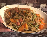 冷蔵庫にあるもので和風野菜炒め★作り方5写真