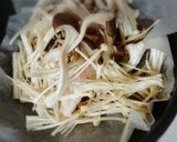 バター醤油で！キノコと白身魚の蒸し焼き作り方1写真