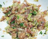 簡単♪マグロ刺身を「ネギとろ」へリメイク作り方6写真