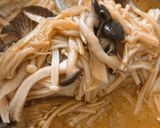 バター醤油で！キノコと白身魚の蒸し焼き作り方6写真