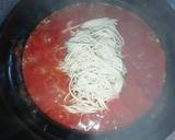 トマトソースパスタ鍋作り方13写真