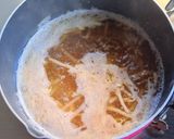 豚角煮と野菜スープのつけ麺作り方5写真