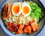 豚角煮と野菜スープのつけ麺作り方9写真