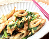 お弁当にも！ちくわのあおさ焼き作り方6写真