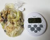 5分で完成 キャベツの梅ゴマ漬け作り方4写真