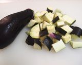 茄子とひき肉の豆板醤味噌炒め作り方1写真