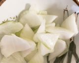 全てレンジ豚こまなすさつまいも甘辛炒め風作り方3写真