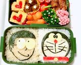 キャラ弁！ドラえもんとのび太作り方4写真