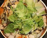 豆腐と野菜と高菜漬けの花椒鶏白湯スープ作り方5写真