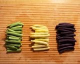 ☆いんげんの胡麻和え☆作り方1写真