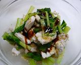 簡単！鶏しゃぶ☆オイスタ和え作り方4写真