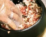 ウイグル料理!ペテルマンタ蒸し餃子♪肉餡作り方5写真
