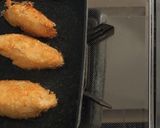 毎日お弁当♪チーズカレーフライ弁当作り方5写真