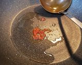 麻婆茄子焼きそば作り方1写真
