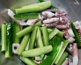 イカゲソときゅうりの和え物作り方1写真
