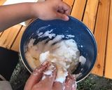 キャンプの定番★柔らかい牛タンの塩釜焼き作り方4写真