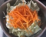 蒸しキャベツと鶏むね肉のタルタルサラダ作り方2写真