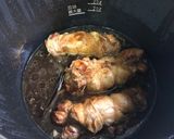 ロールチキンの醤油煮作り方8写真