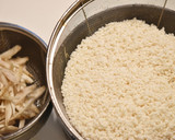 鶏ごぼうときのこのもちもちおこわ作り方1写真