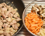 鶏ごぼうときのこのもちもちおこわ作り方2写真