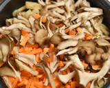 鶏ごぼうときのこのもちもちおこわ作り方3写真