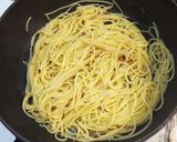 一人ランチ 梅干しパスタ作り方3写真