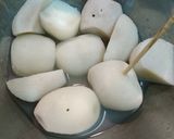 カブ葉と里芋合わせ煮作り方4写真