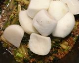 カブ葉と里芋合わせ煮作り方5写真