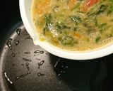 カブの葉プチトマチーズオムレツ作り方6写真