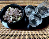 茹でて和えるだけ 砂肝のネギ塩レモン作り方7写真