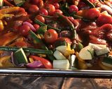 トレイで混ぜて並べて焼くだけニョッキ作り方1写真