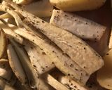 ポークチョップトレイで並べて焼くだけ作り方1写真