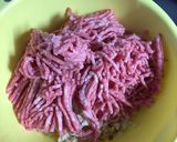 豚ひき肉で作る節約ハンバーグ！作り方2写真