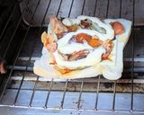 焼き鳥缶詰で✿照り焼きチキントースト作り方7写真
